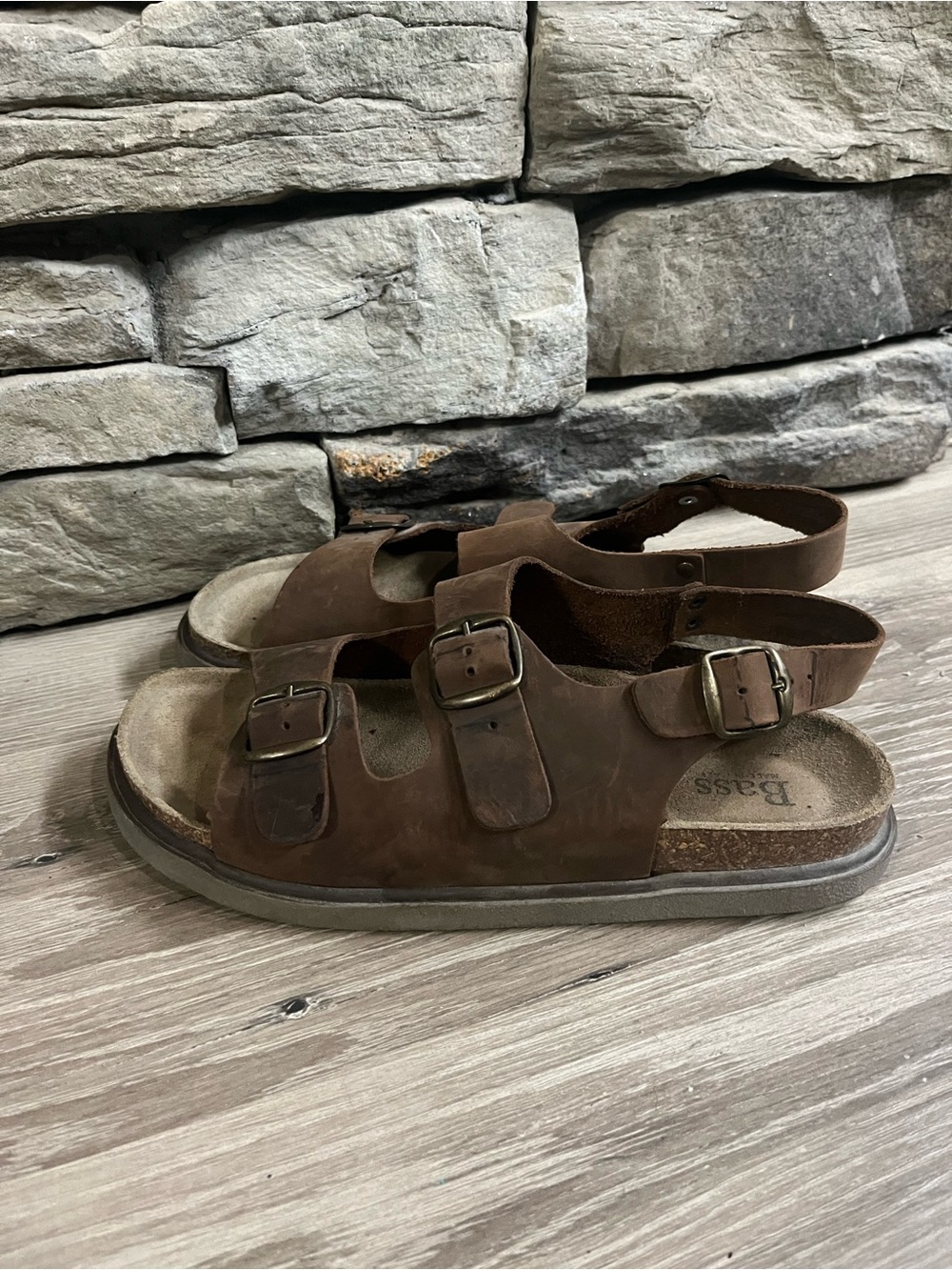 GH Bass leather sandals/9